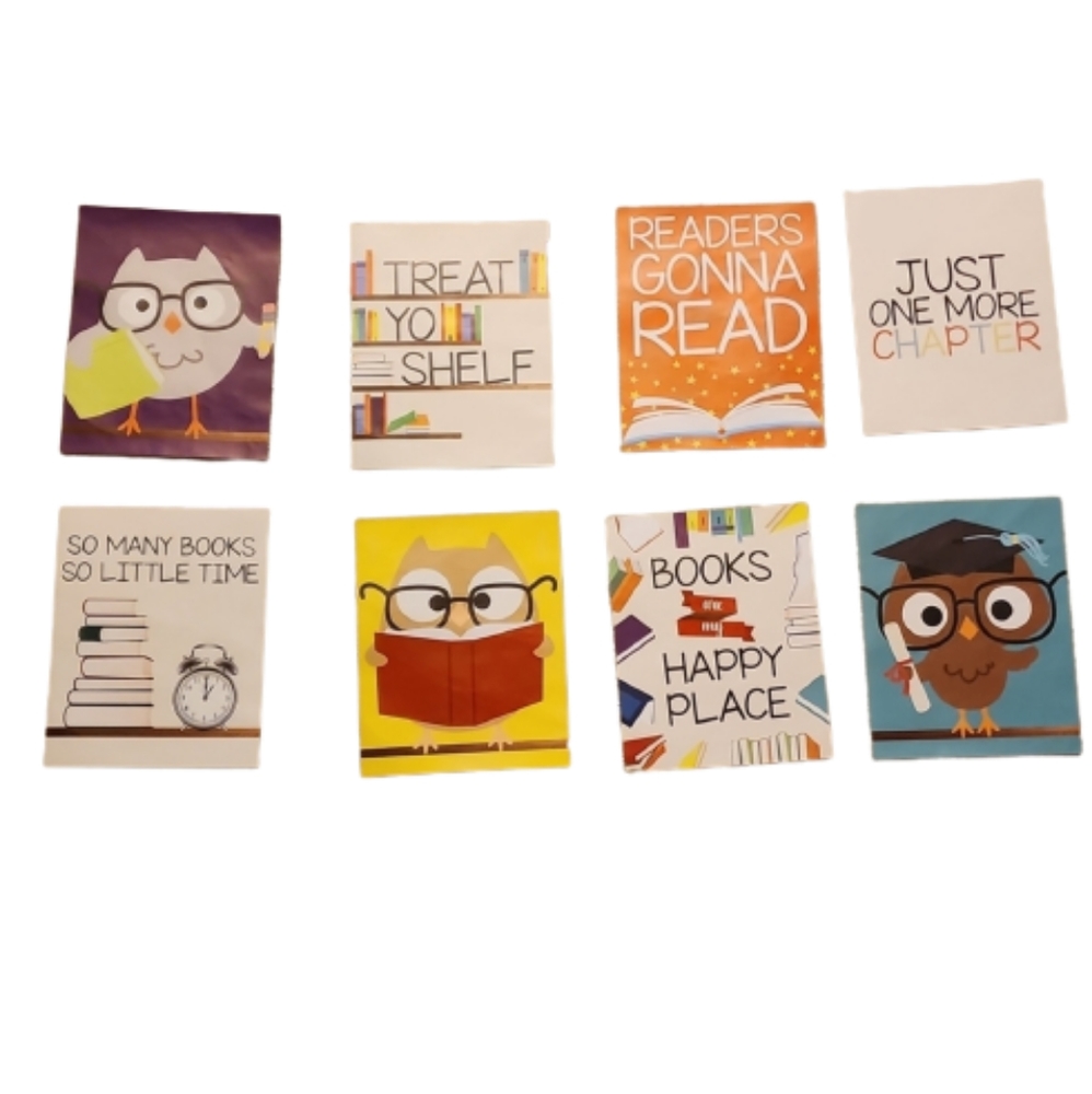 Reading Cloth Canvas 8 Posters Included, approx 8x10…
